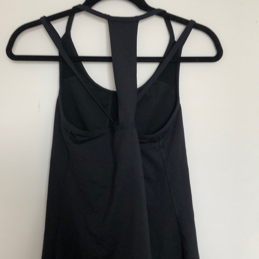 Strappy back athletic tank